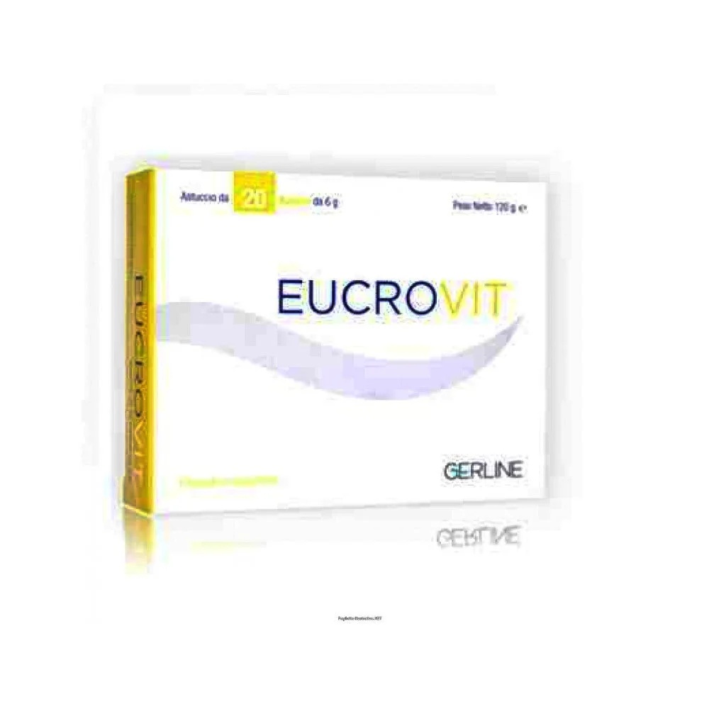 GERLINE Eucrovit Supplément Potassium et Magnésium 20 Sachets