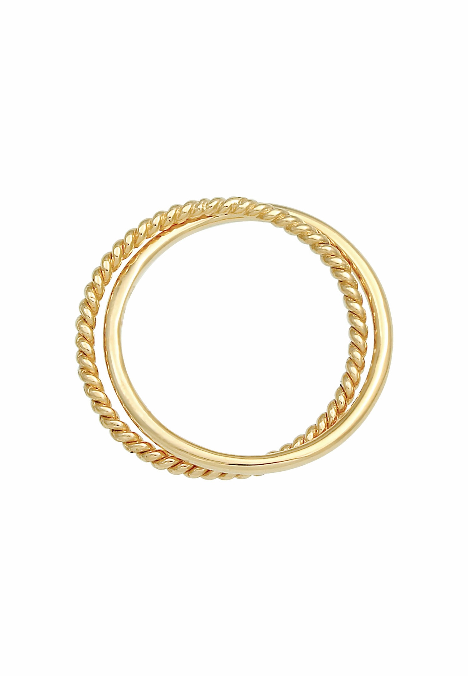 Elli Femmes Enroulement Classique Filigrane Torsadé Tendance en Argent Sterling 925