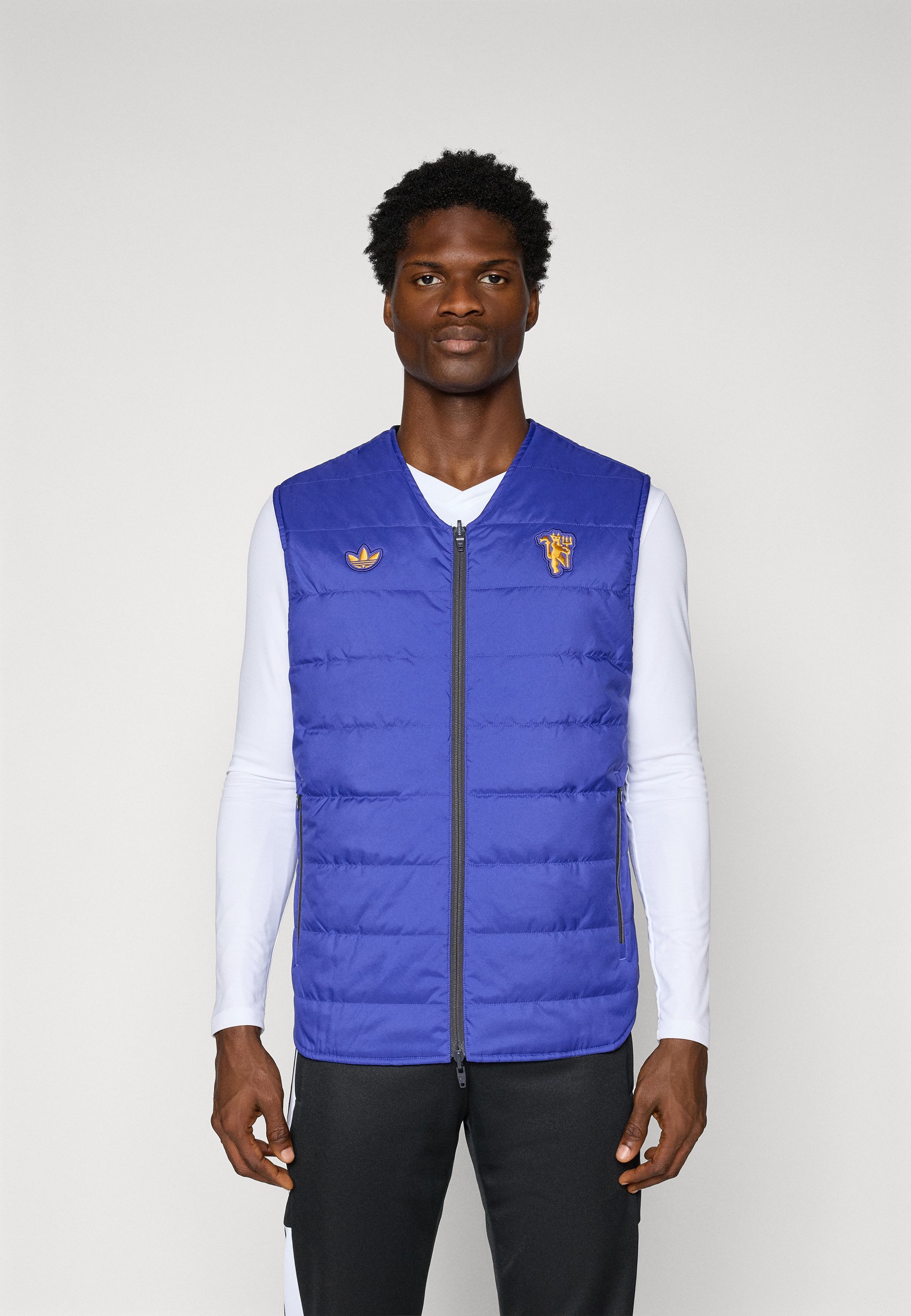 gilet adidas Originals MANCHESTER UNITED ICON - noir utilitaire/semi-brillant