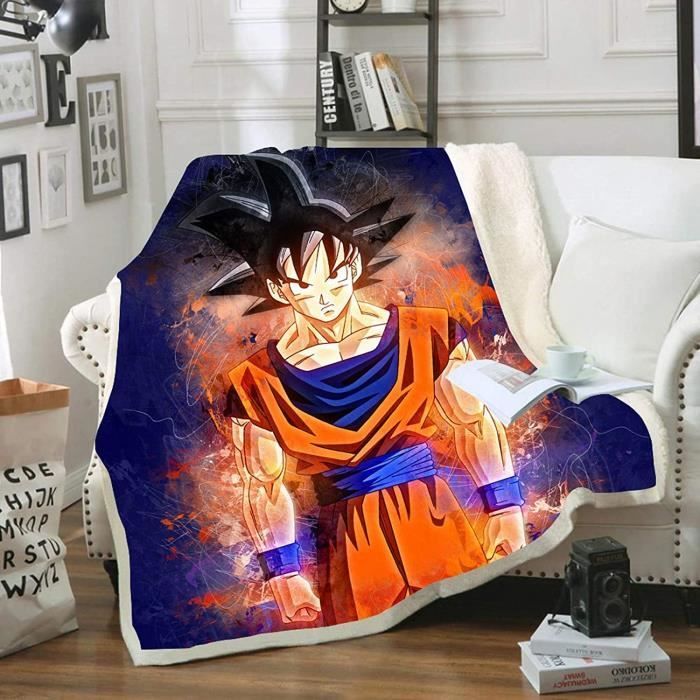 Couverture et Plaid Dragon Ball - Multicolore - Rectangulaire - 70x140cm