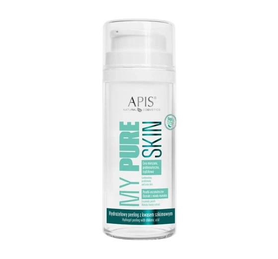 Apis My Pure Skin hydrożelowy peeling do twarzy z kwasem szikimowym 100 ml