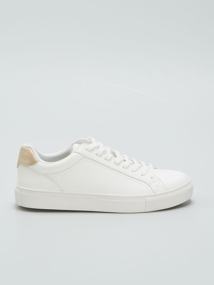 Lage sneakers - WIT