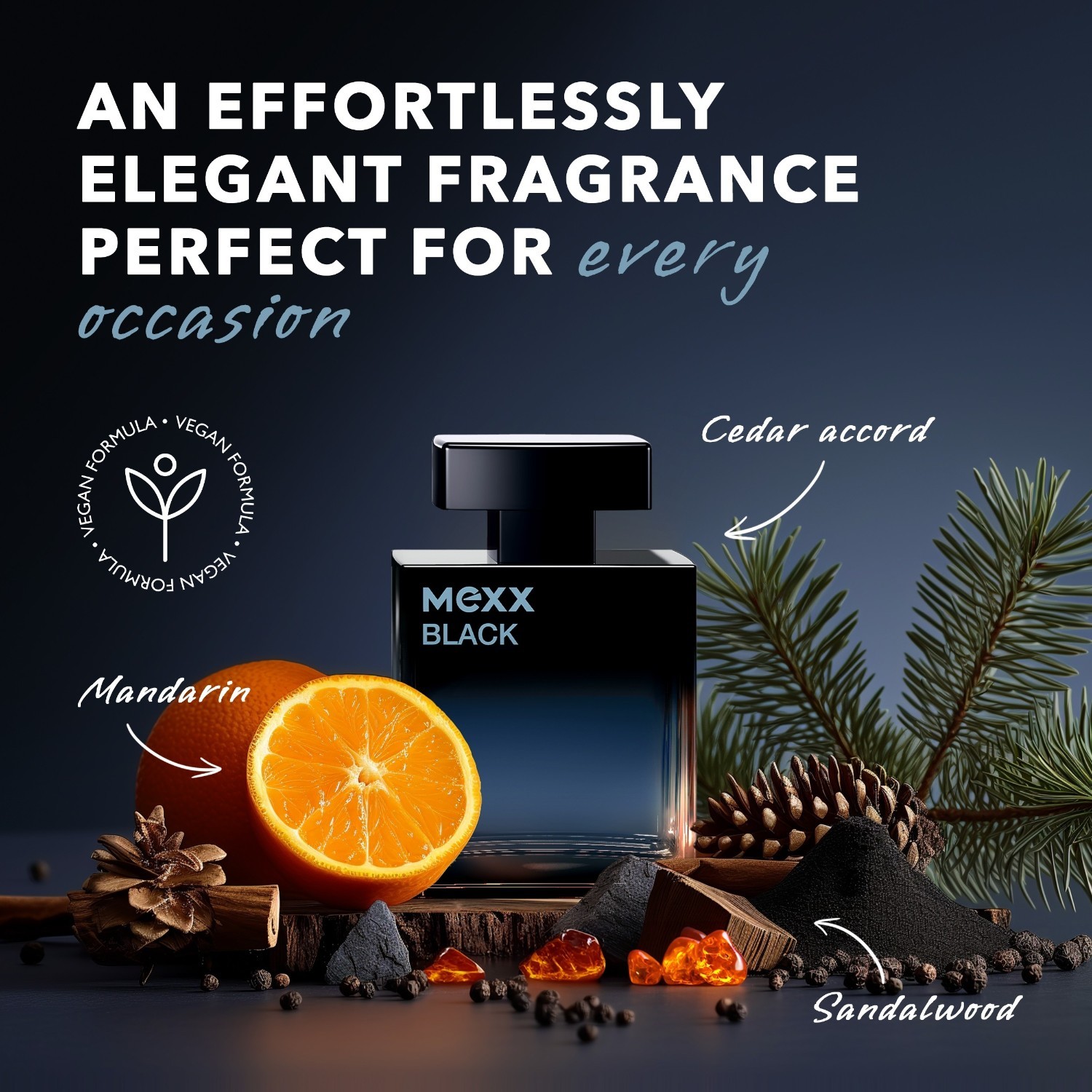 Parfum ūdens Mexx Black Man - 50 ml