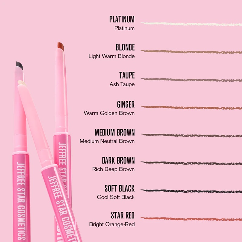 Прецизна оловка за обрве Jeffree Star Cosmetics Brow Designer Pencil