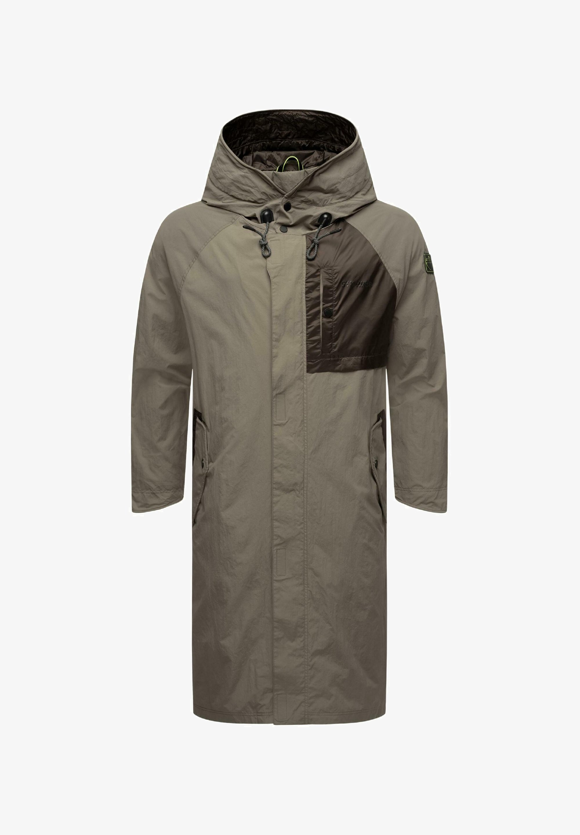 STONE HARBOUR ZAFAAR - Vodoodporna jakna - kamnito rjava