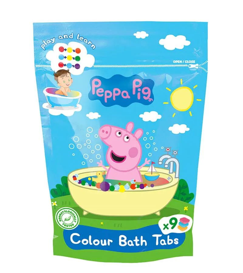 Świnka Peppa Barwinki do kąpieli