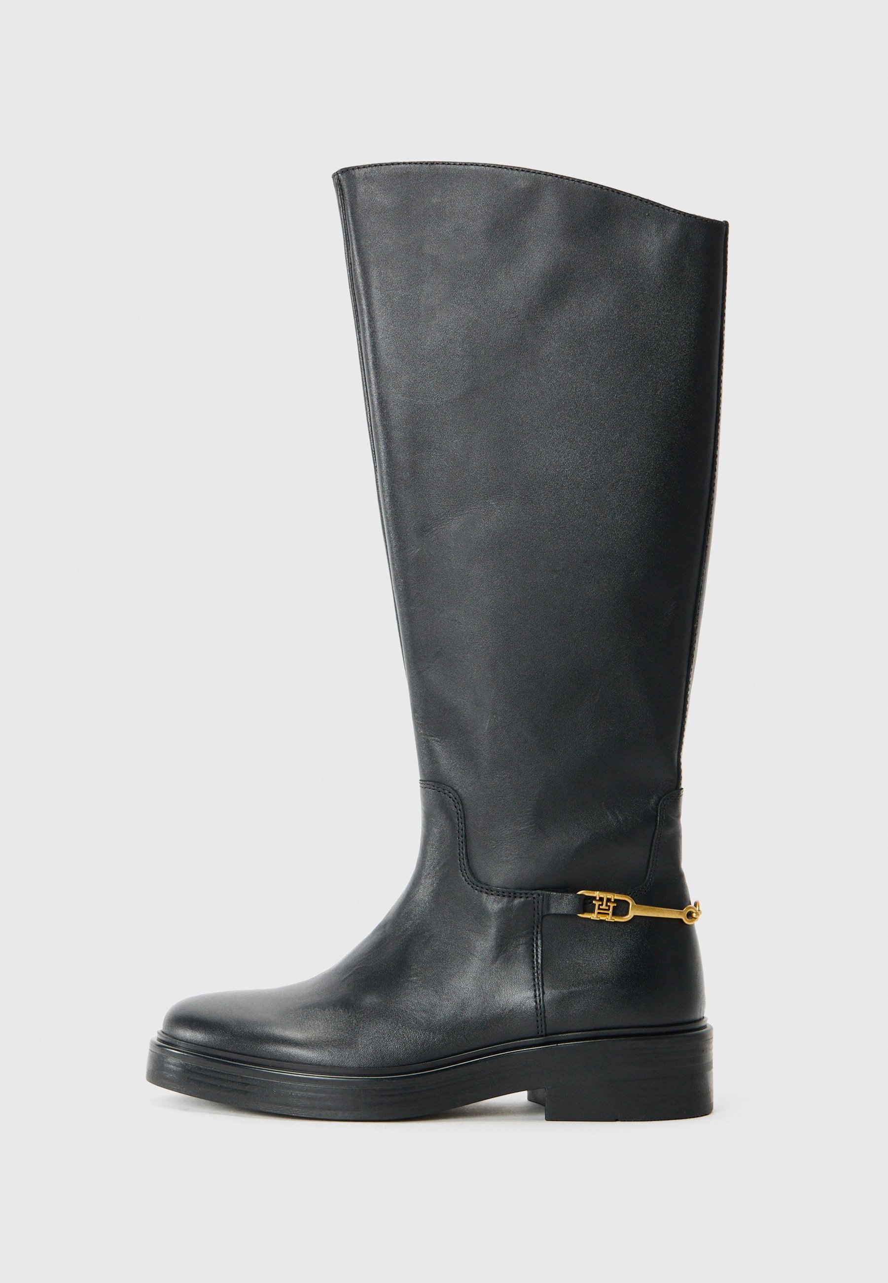 Tommy Hilfiger HORSEBIT - Laarzen - zwart
