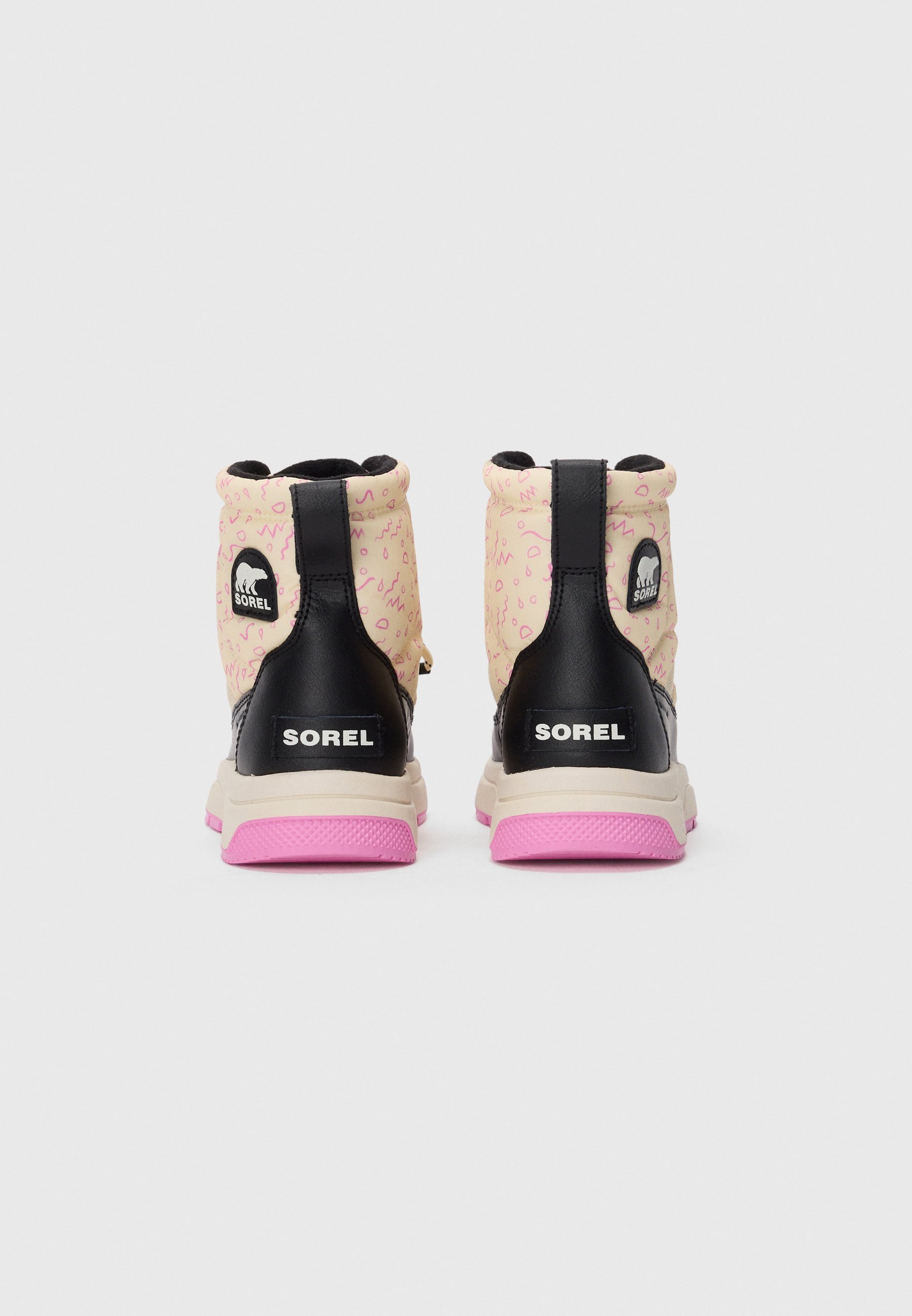 Sorel WHITNEY III UNISEX - Vinterstøvler - honey white/black