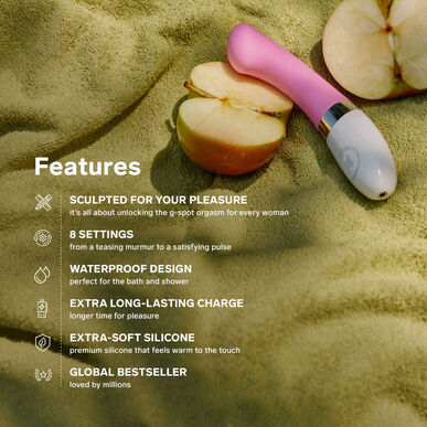 Lelo Gigi 2 Deep Rose Vibrator 1 kpl 1 kpl