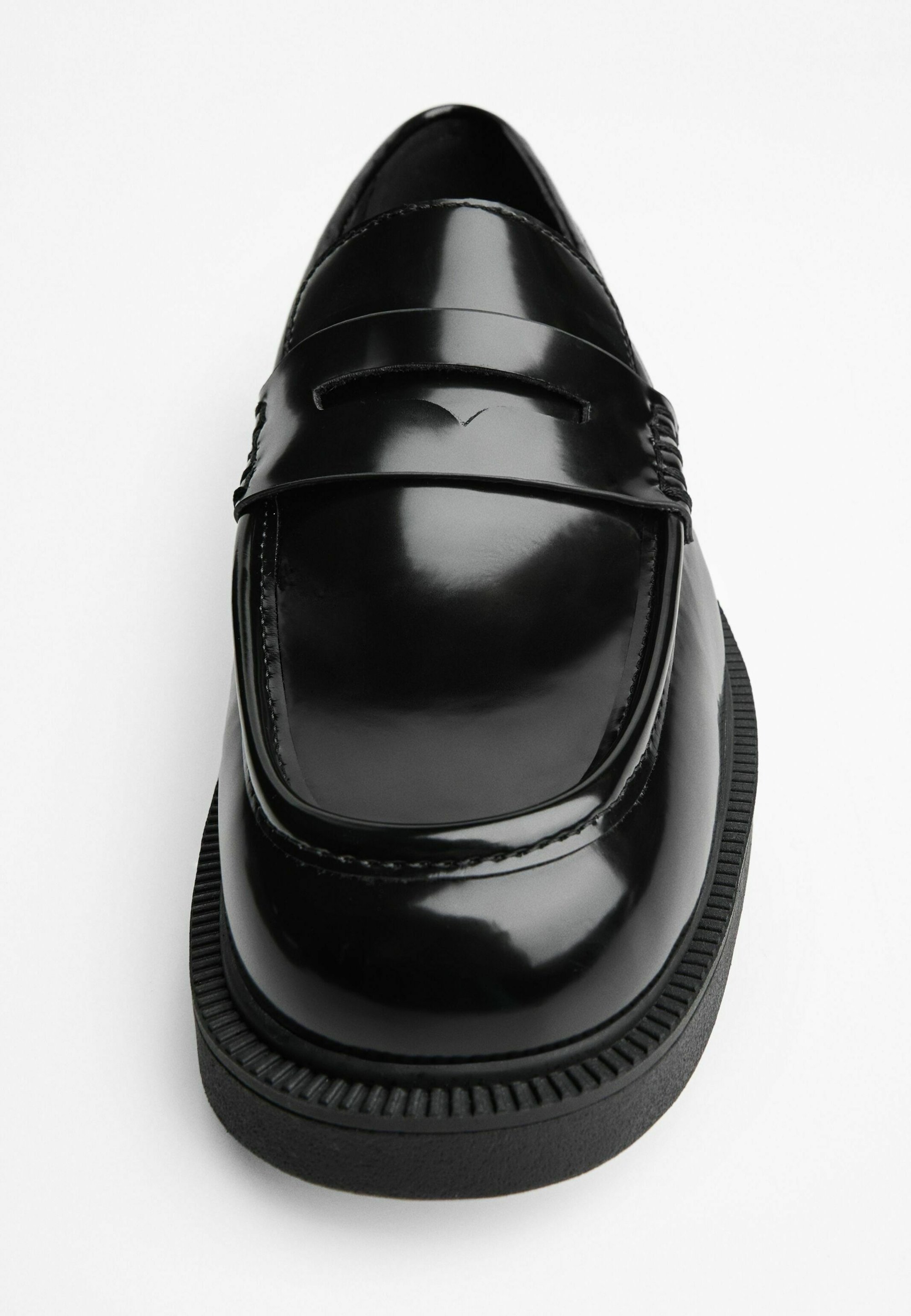 Mocassini Bershka a punta tonda - Eleganti slip-on - neri