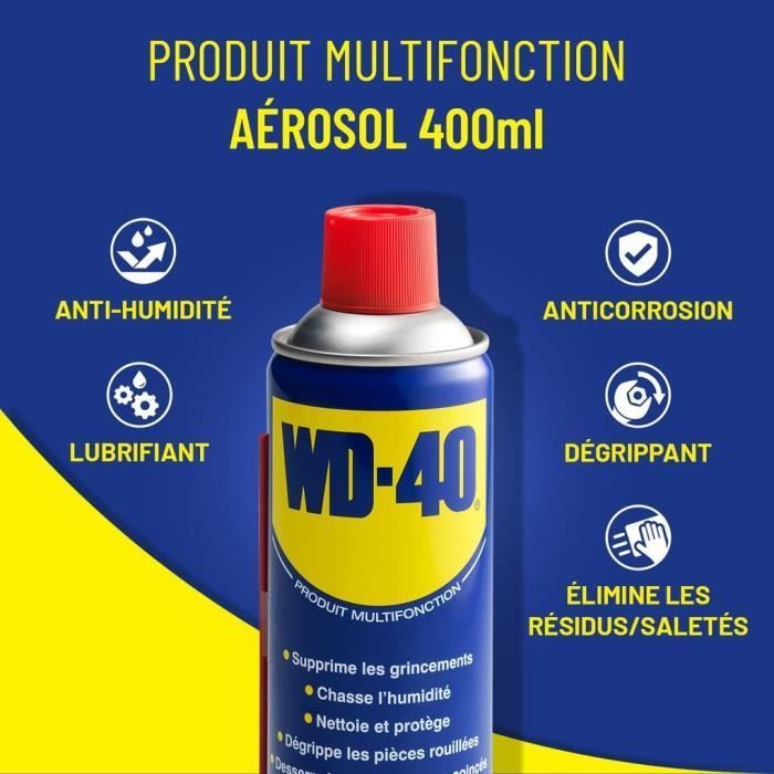 Olio penetrante WD-40 - 400 ml - Lubrificante multiuso