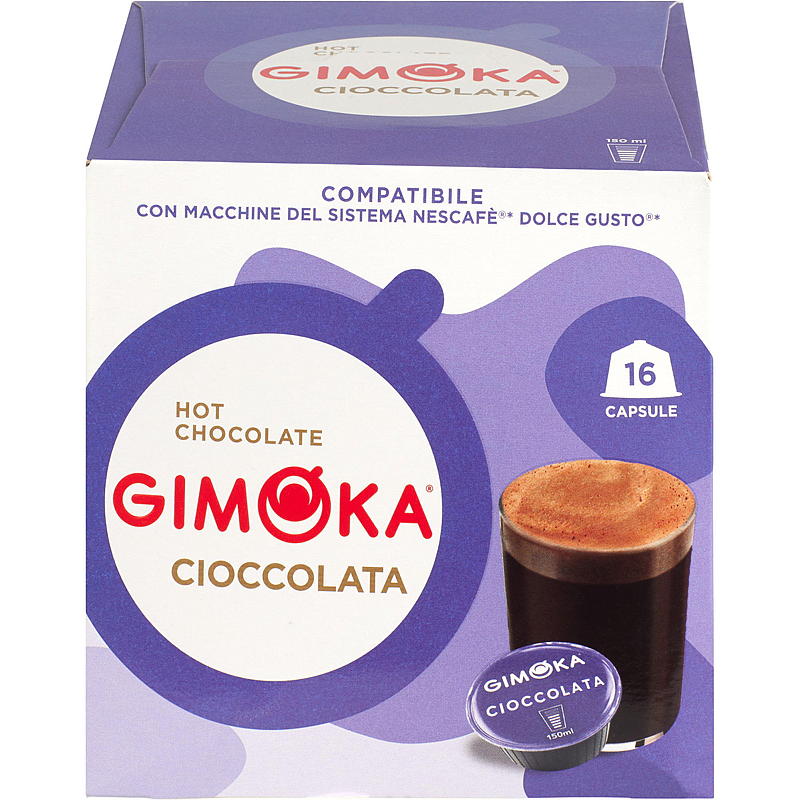 Gimoka Kaffeekapseln 16er-Pack Gimoka Cioccolata