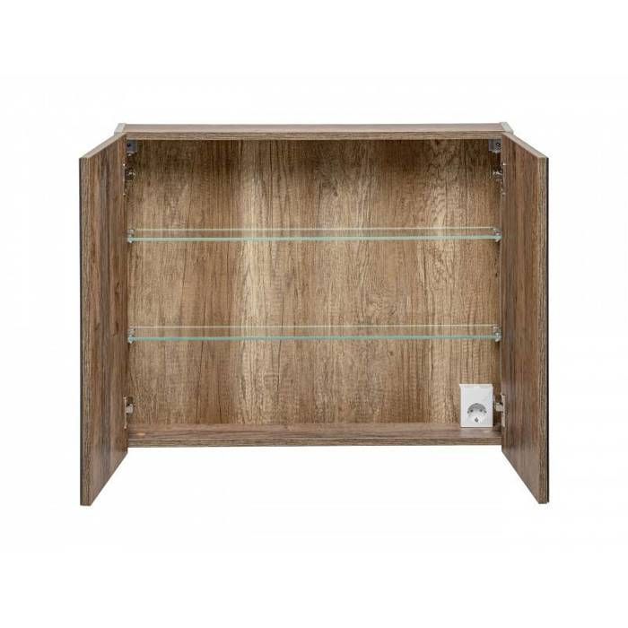 180cm double sink bathroom vanity unit + 5 pieces - Rosario Taupe
