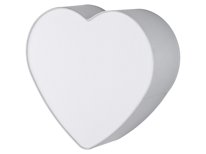 Lampa dziecięca Heart 2-punktowa tkaninowa szara