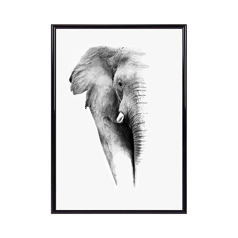 Hjemmeramme A4 21 x 30 cm, svart