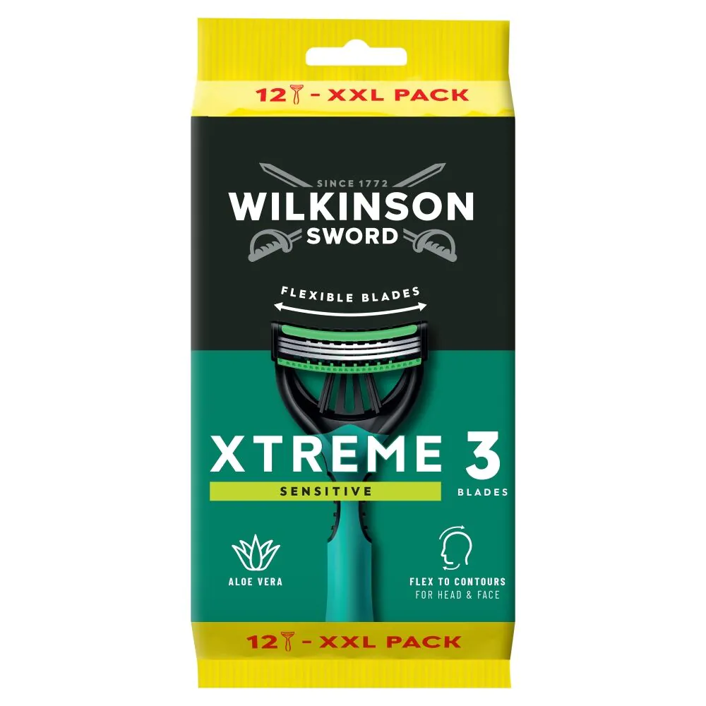 Wilkinson Xtreme3 Sensitive Comfort Maszynki Jednorazowe