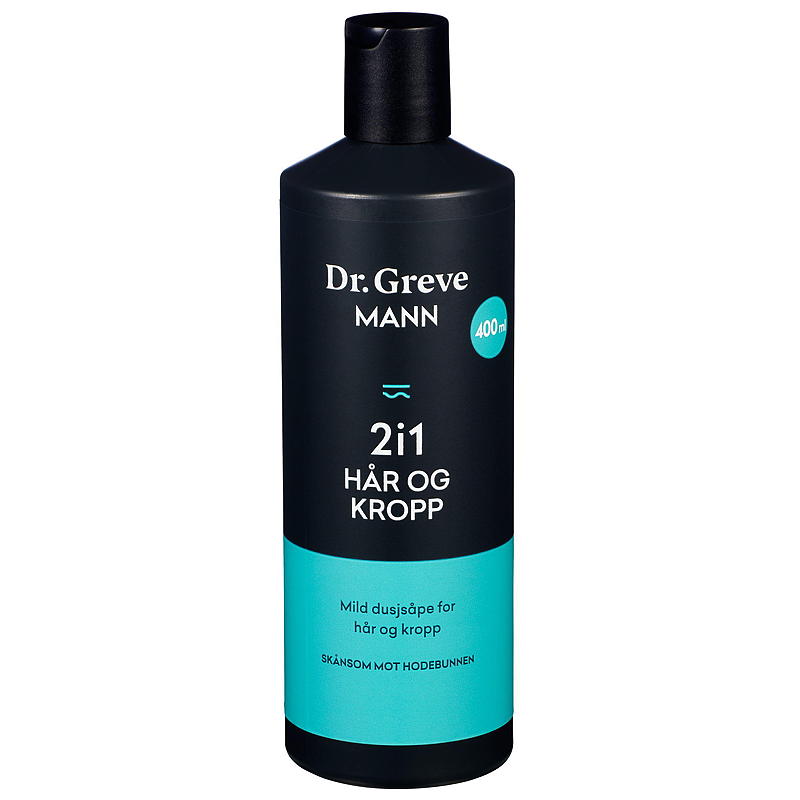 Dr. Greve Hår- och kroppsvård för män 400 ml, Dr. Greve