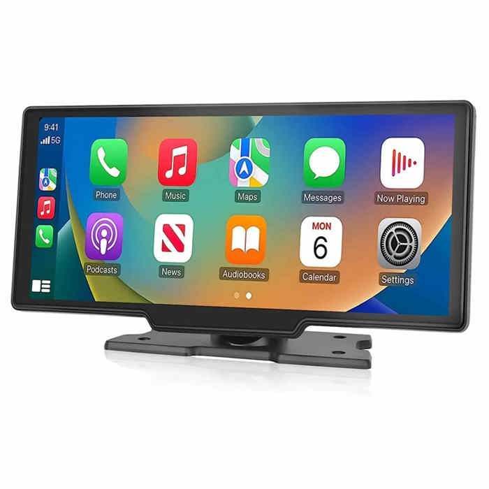 PASSIONOVA Navigatore GPS per auto con touchscreen da 10,26