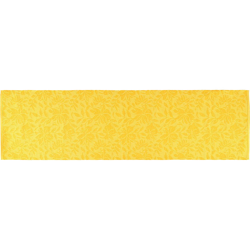 Home Runner 33x90 cm ribbat gult