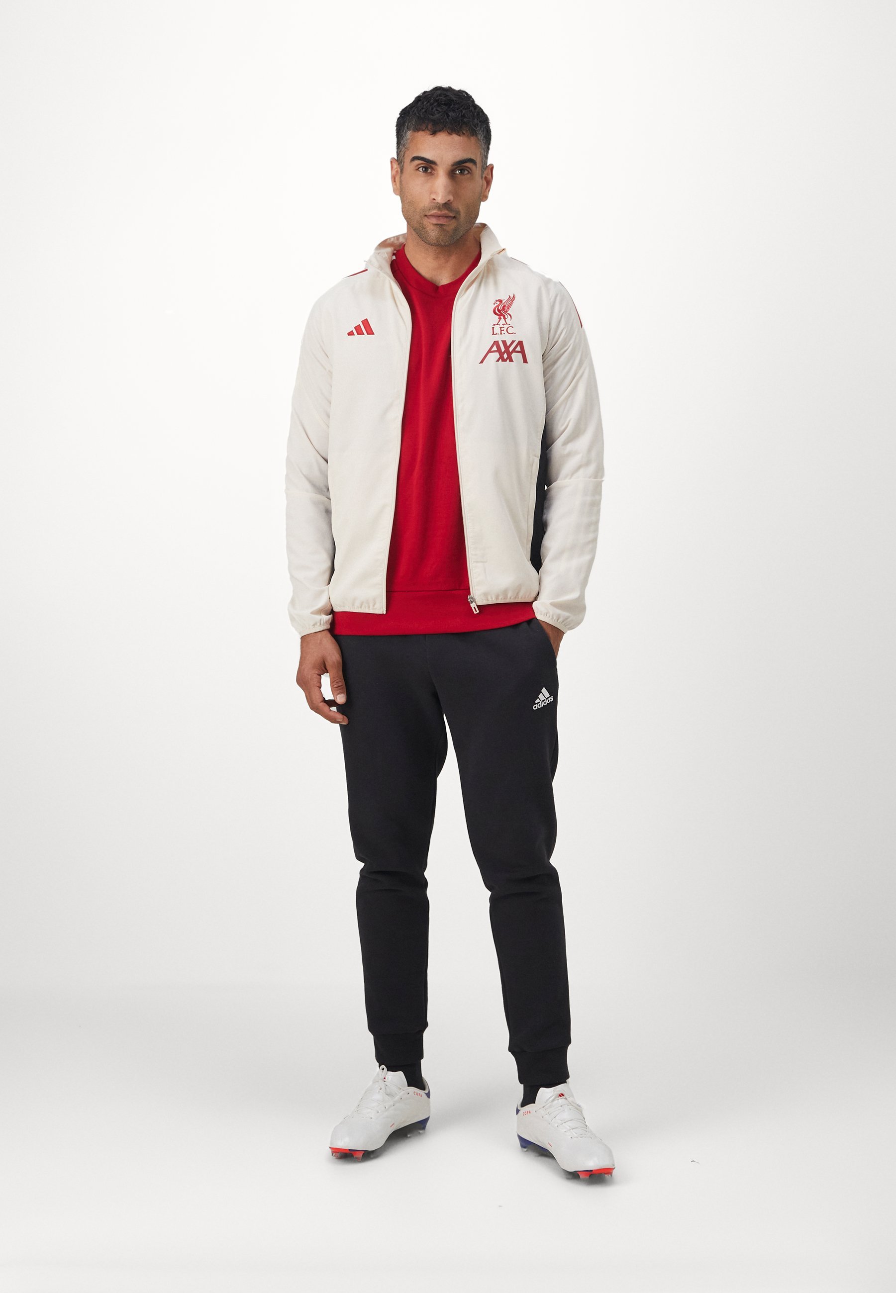 adidas Performance LIVERPOOL FC 25/26 COMPETITION PRESENTATION JACKET - Clubkleding - wit