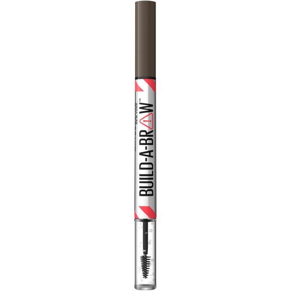 Maybelline New York Build-A-Brow svinčnik in gel za obrvi 262 črno rjava