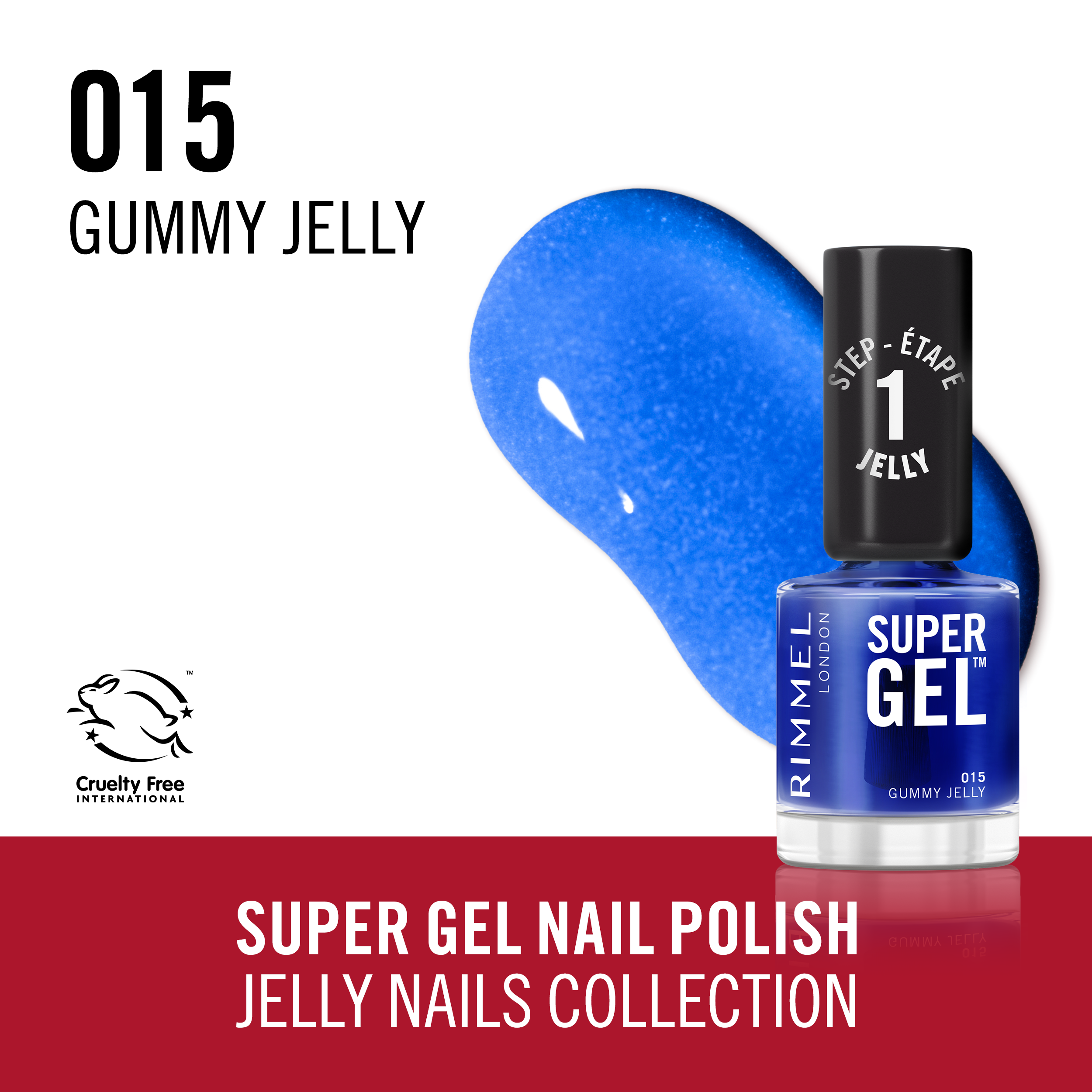 Super gélový želé lak na nechty Laky na nechty