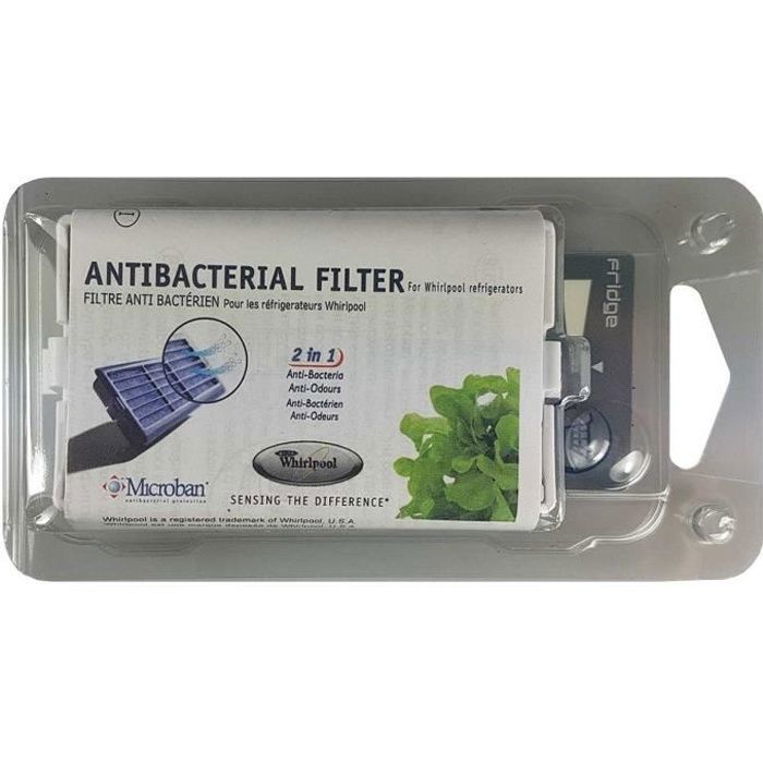 Filtro antibacteriano para refrigerador WPRO ANT001
