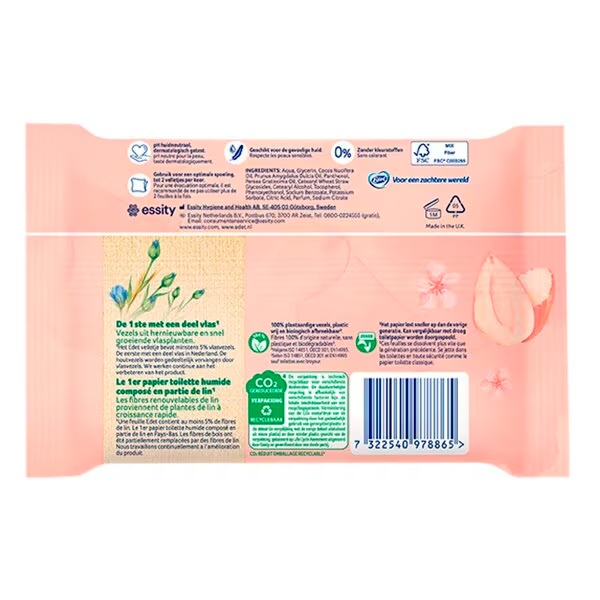 Edet Comfort vlažni toaletni papir s mirisom bademovog mlijeka<br>42 komada