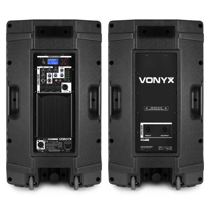 Vonyx VSA120S Speakers - Pair of 12