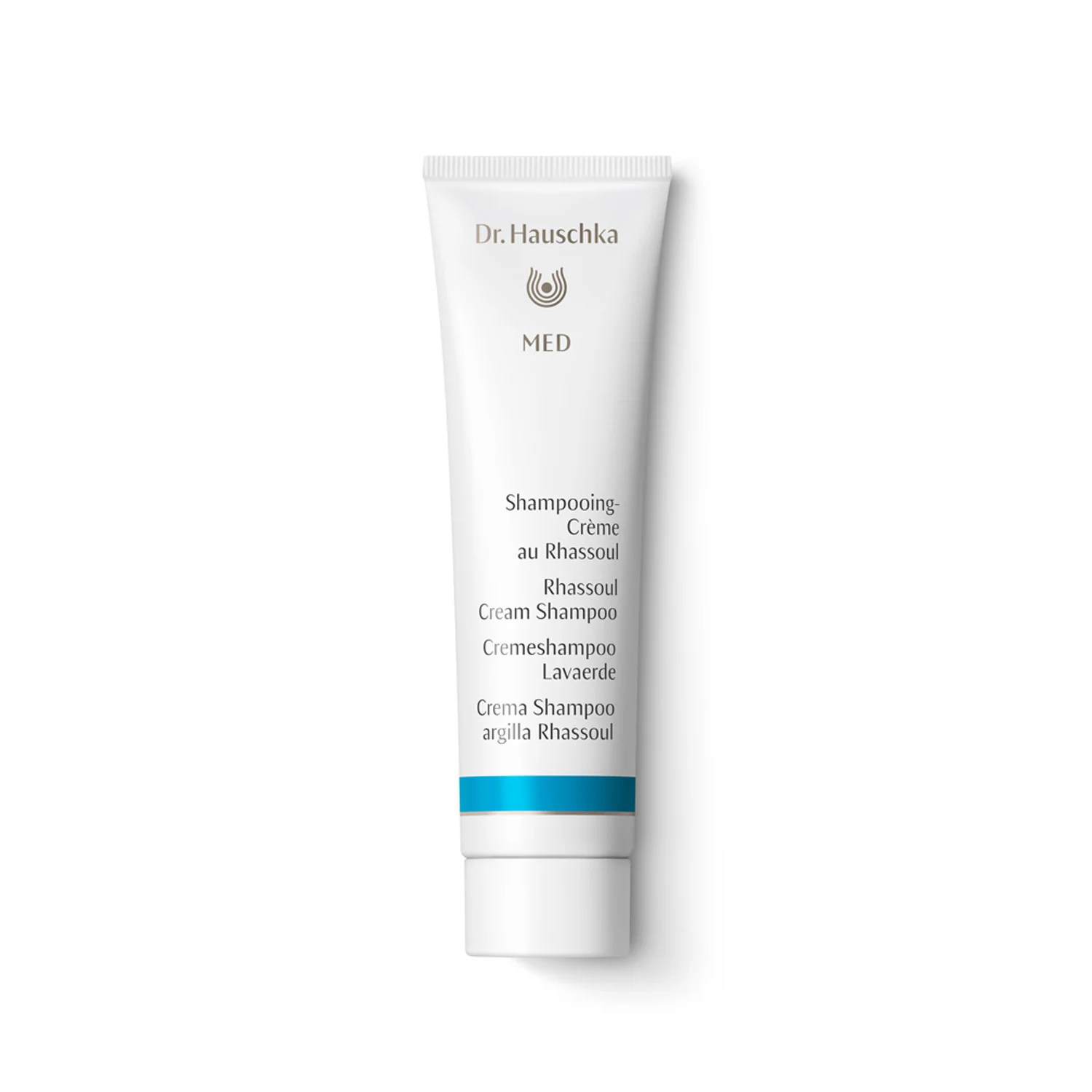 Dr. Hauschka MED Crema shampoo Argilla Rhassoul - Shampoo Delicato, Trattamento Cuoio Capelluto