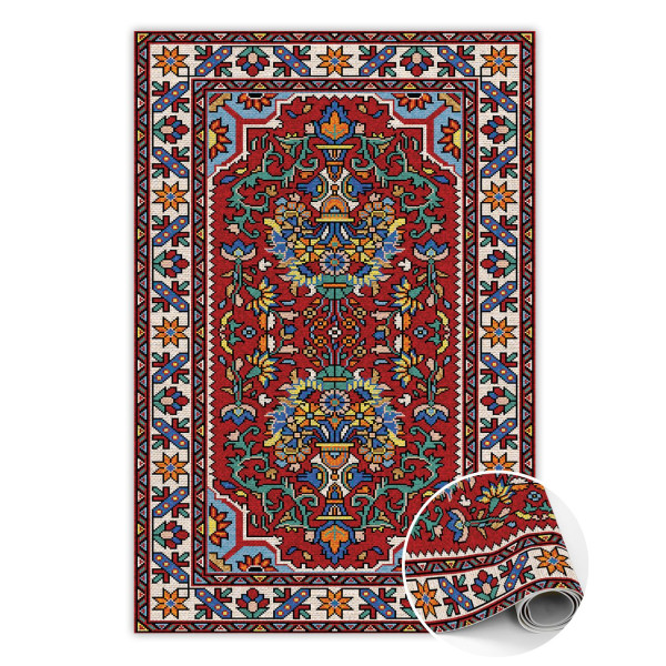 Dywan winylowy do domu Stary perski styl 60 x 90 cm