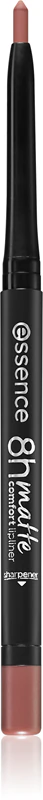 essence 8h Matte Comfort matter Lippenstift mit Anspitzer