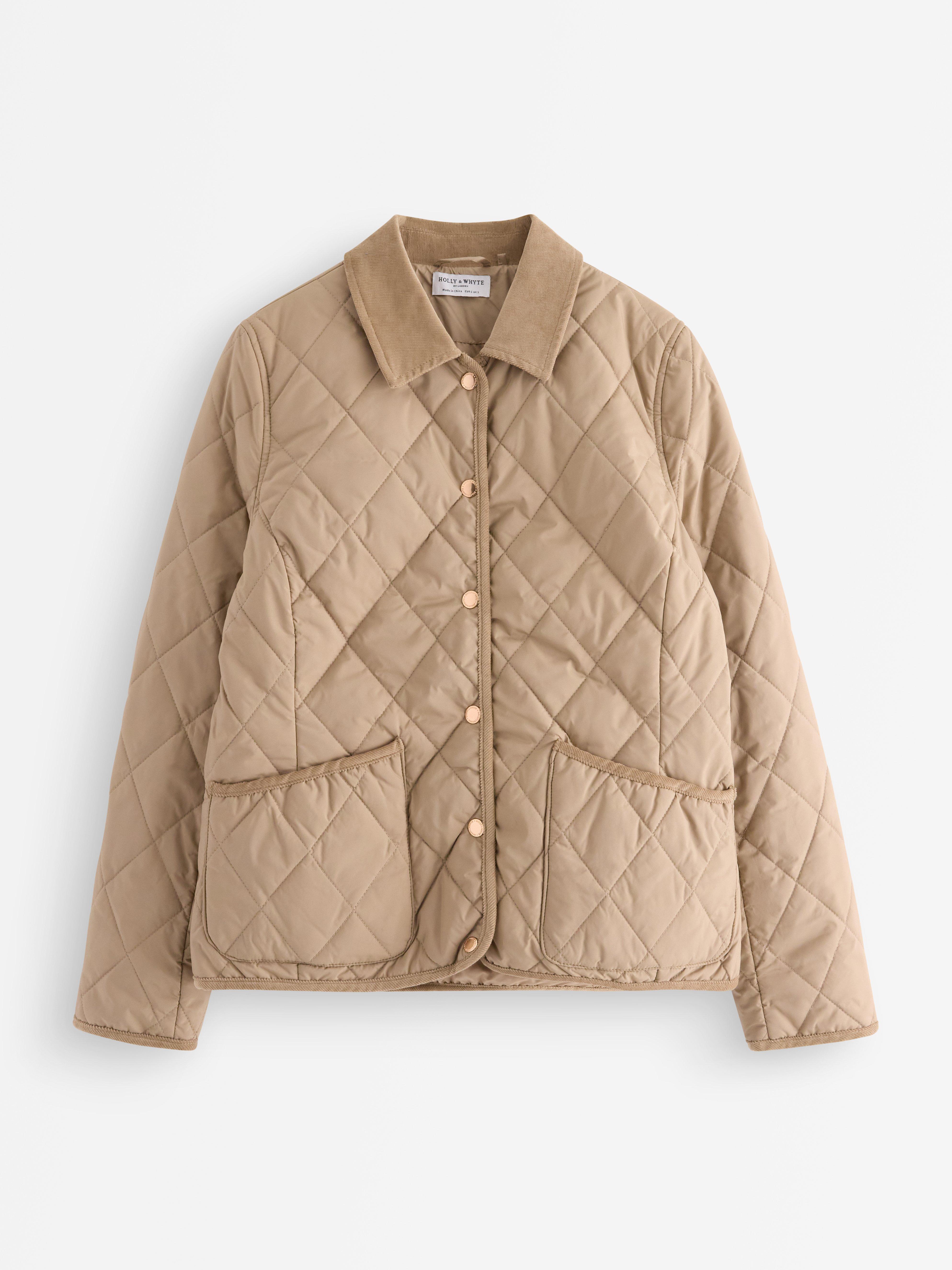 Veste matelassée beige