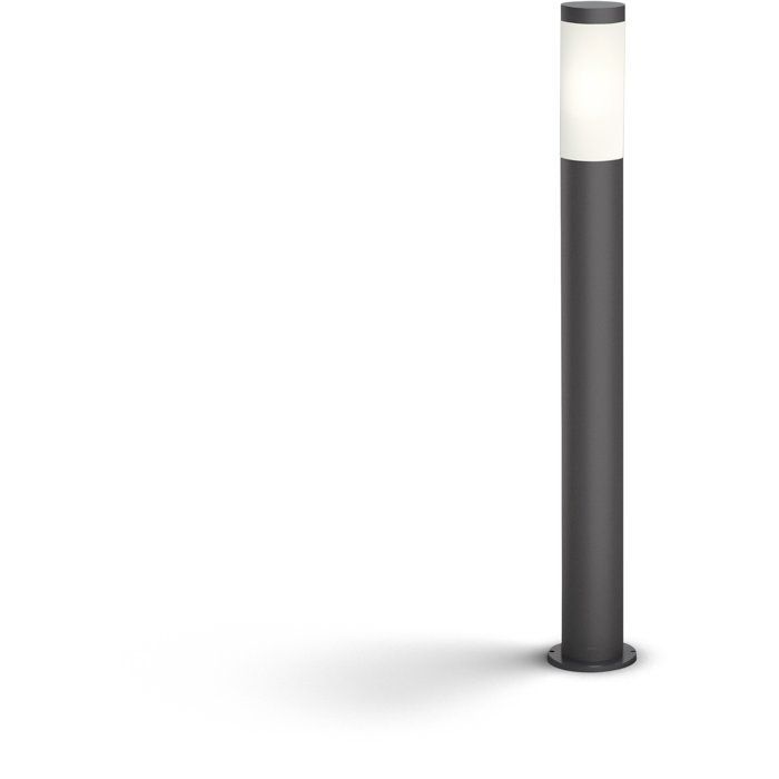 Farola exterior - UTRECHT - Poste color antracita - 1x20 W - Alto voltaje