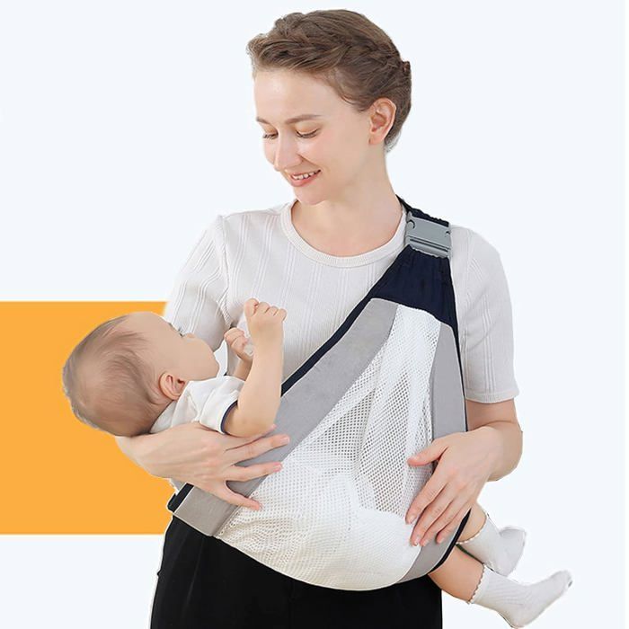 Porte Bébé Hanches Côté Ergonomique Portable,Réglable, léger et respirant,pour Bebe Nouveau-nés et Tout-Petits jusqu'à 15 kg