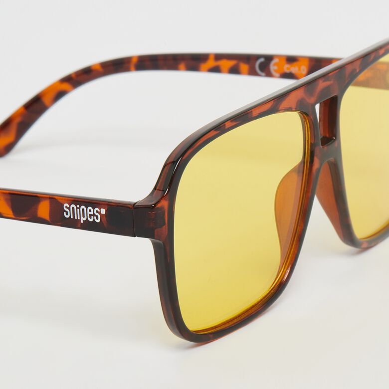 Bezramowe gafas de sol - dorado, verde