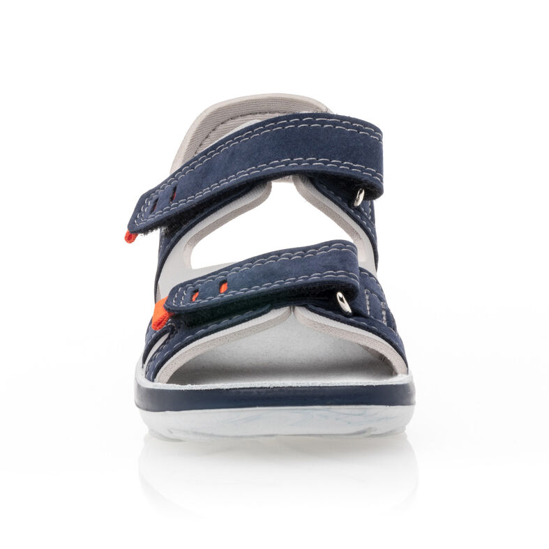 Blauwe jongenssandalen / open teenschoenen