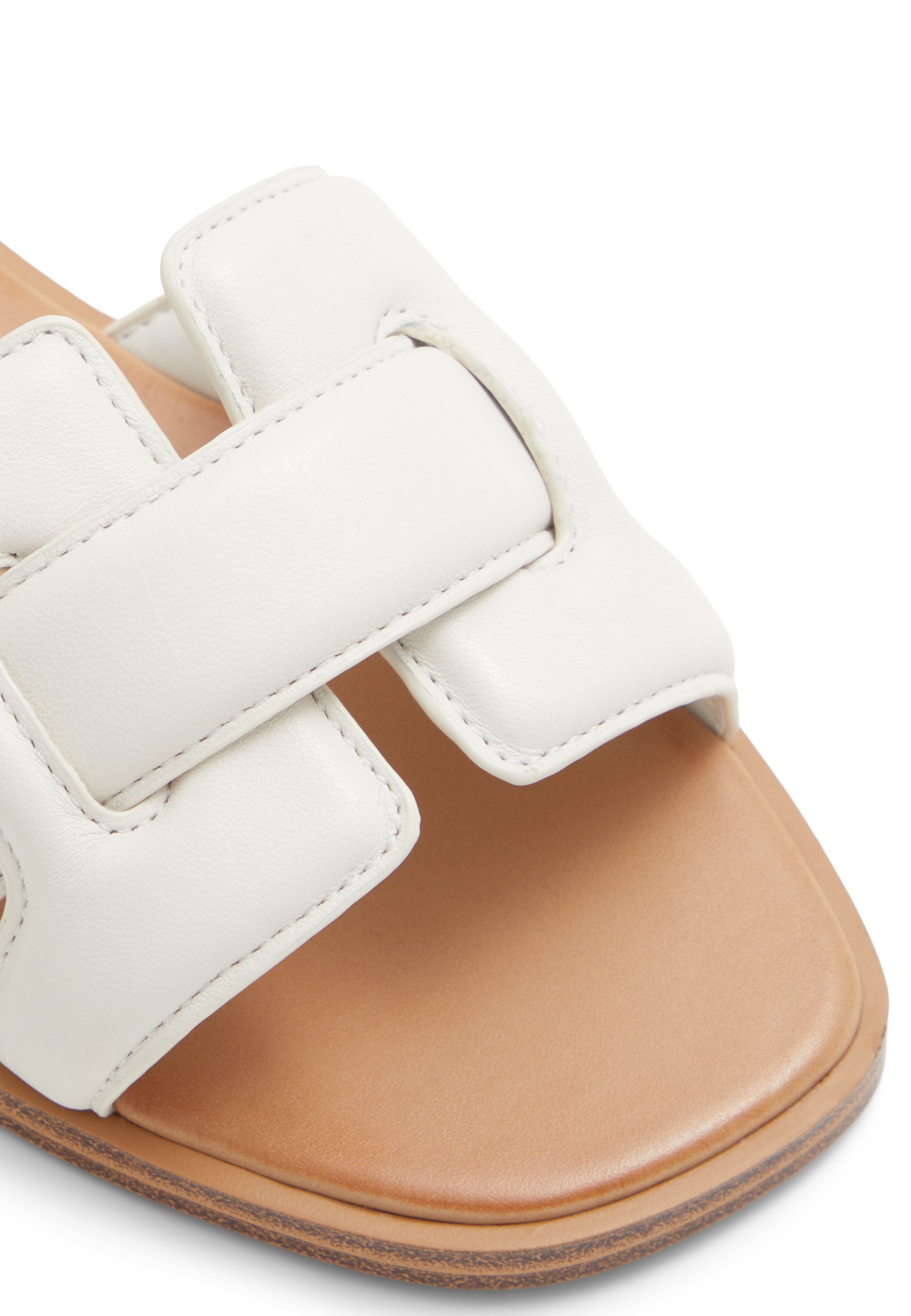 ALDO PILLOW WALK + FLEX ELENAA - Šľapky - biela kosť