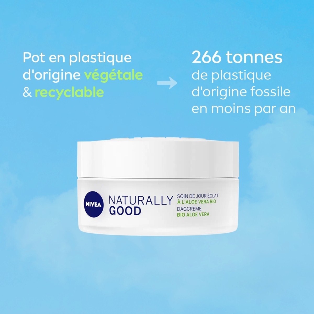NIVEA Soin de jour Eclat à l'Aloe vera BIO