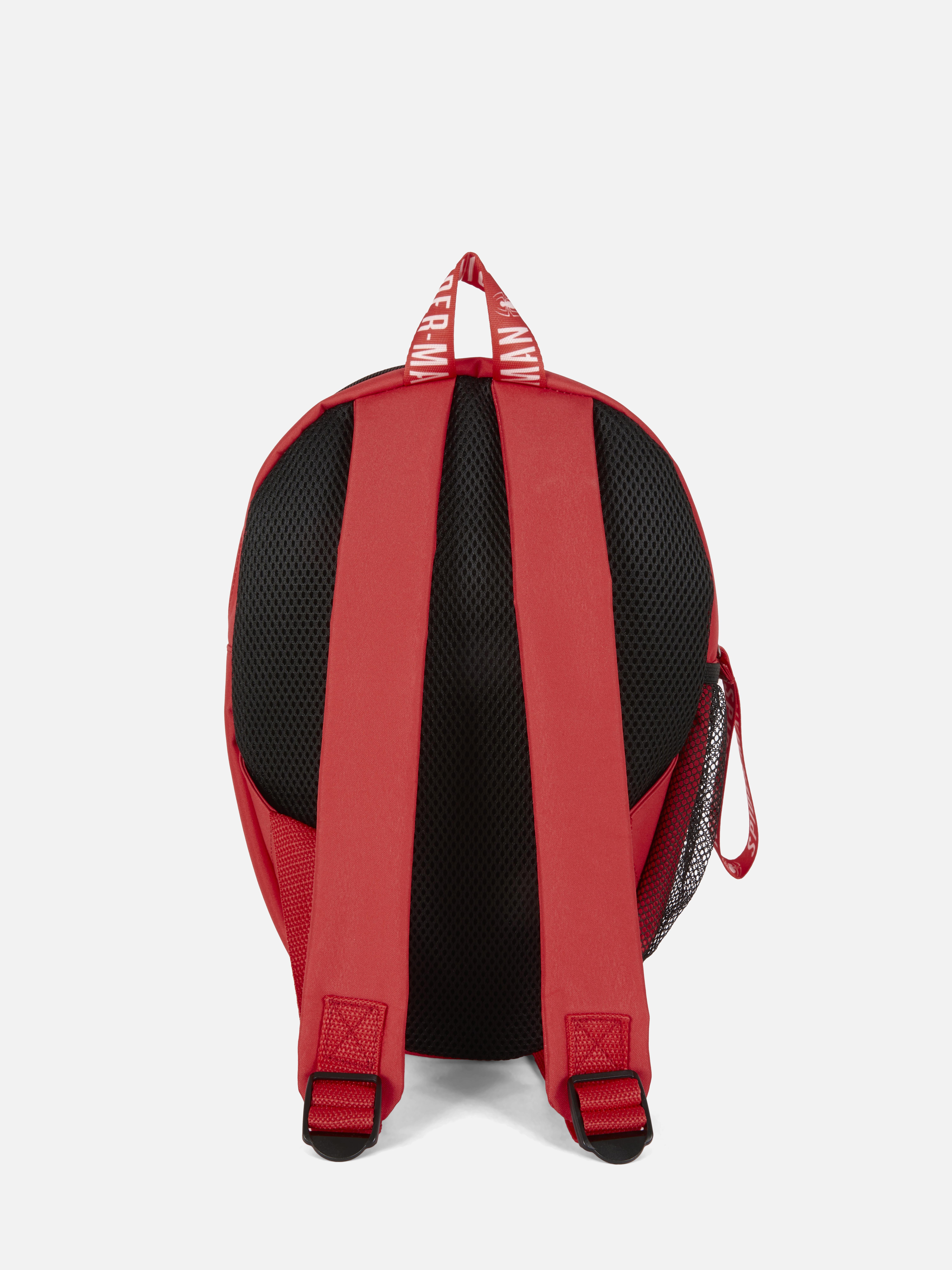 Rucsac MARVEL Spider-Man Un rucsac cu supereroi, cu bretele de umăr, buzunar din plasă și mâner superior