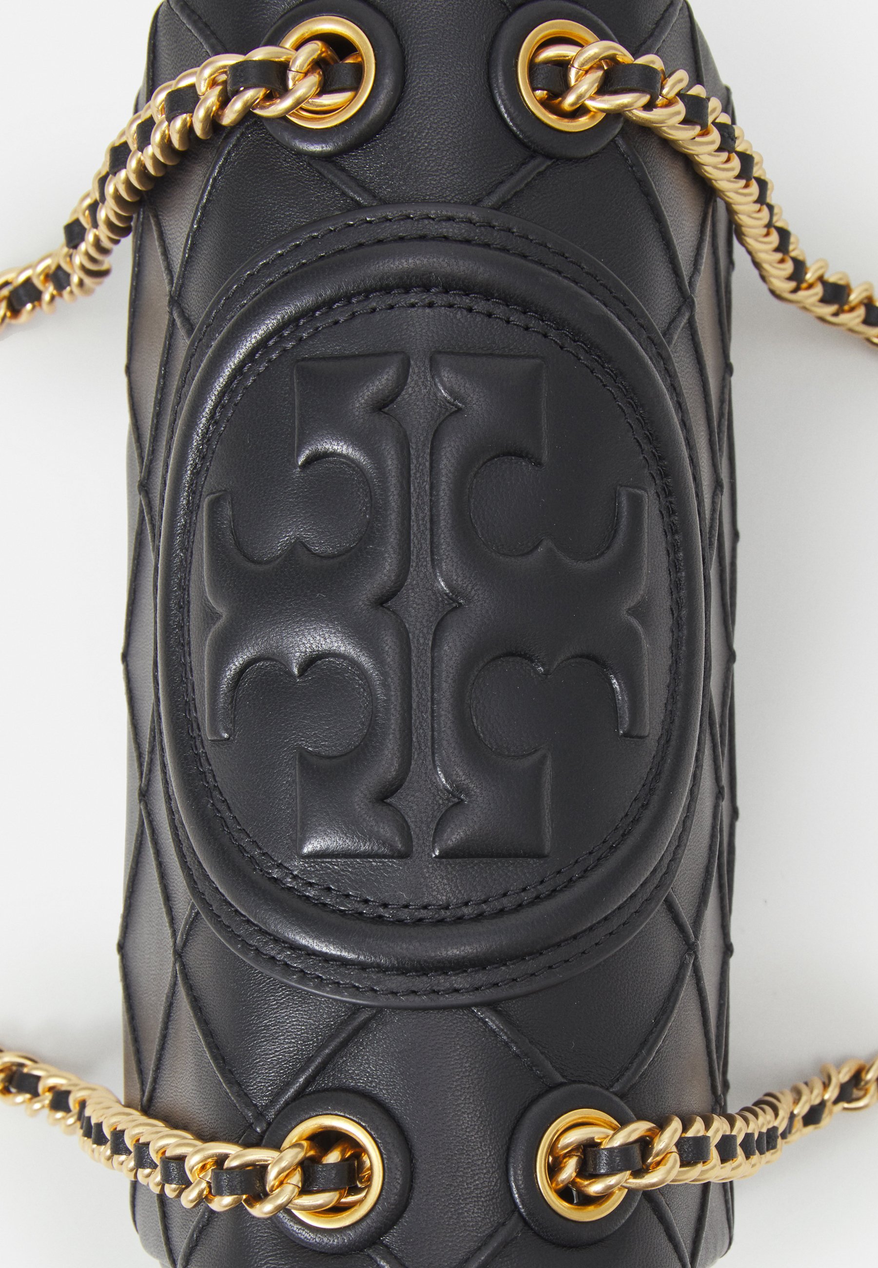 Tory Burch FLEMING SOFT SMALL CONVERTIBLE SCHOUDERTAS - Crossbodytas - zwart