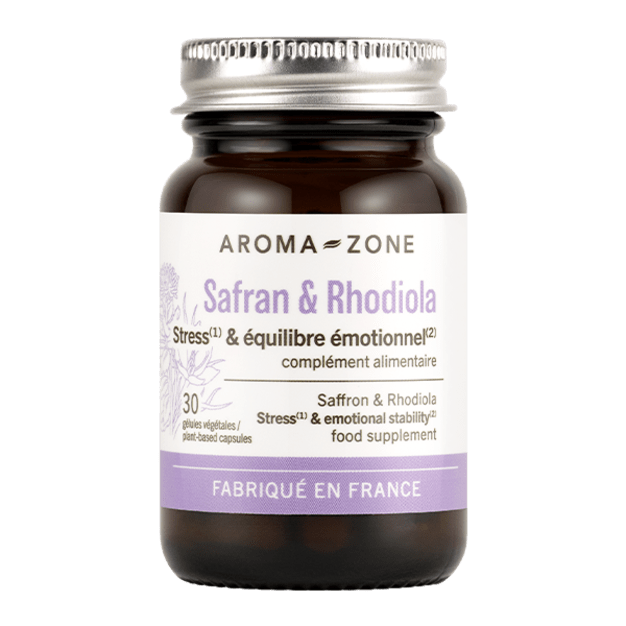 Safran & Rhodiola - 30 gélules - Complément alimentaire