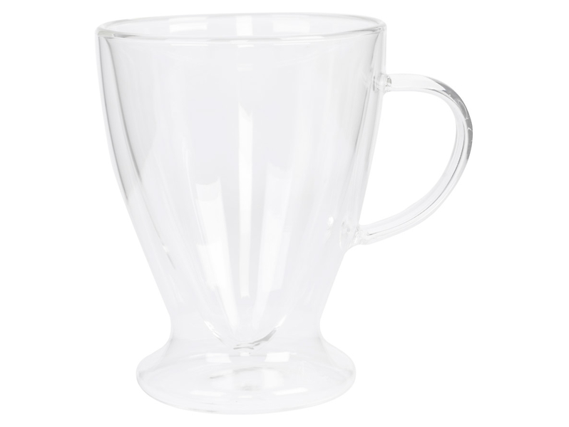 Filiżanka Manhattan szklana 320 ml transparentna