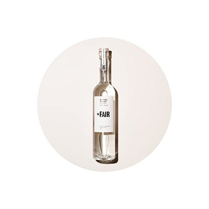 Vodka de quinoa de comercio justo 70 cl