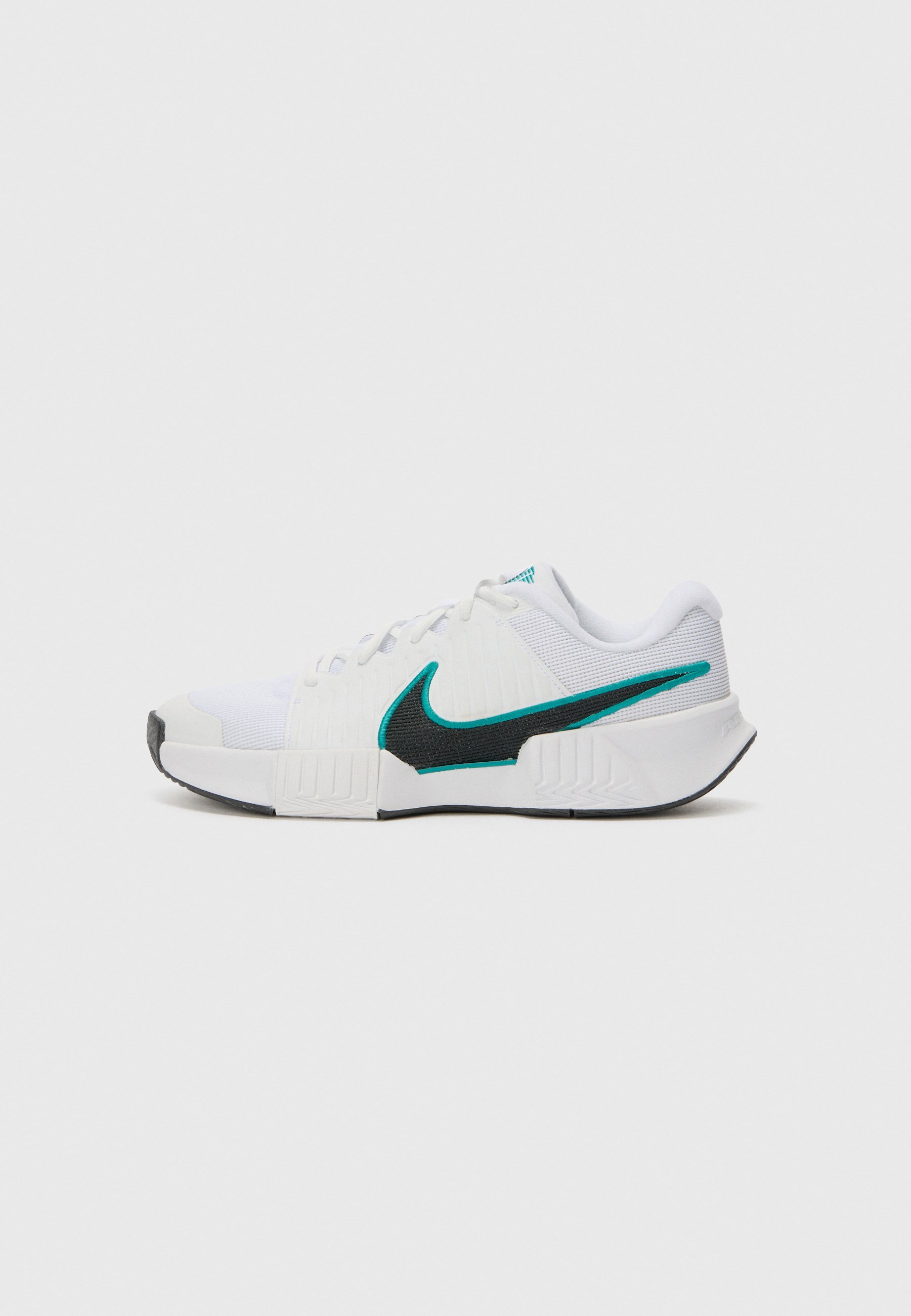Nike Performance CHALLENGE PRO - Multicourt tennisschoenen - wit/zwart/stralend smaragdgroen