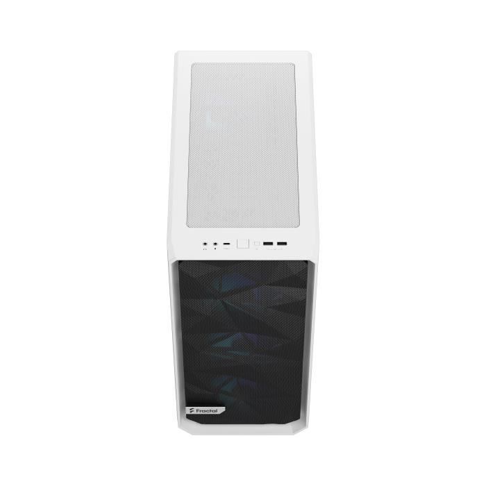 Gabinete para PC ATX FRACTAL DESIGN Meshify 2 Compact RGB Branco TG Clear Tint