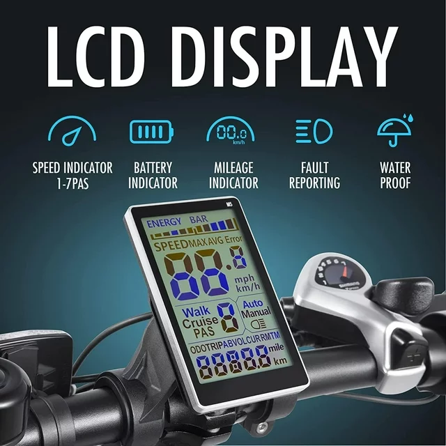 DYU 20 4.0 Fat Tire elektrische fiets voor volwassenen, 500W 48V 14AH, LG-accu, Shimano 7-versnellingen, opvouwbare e-bike