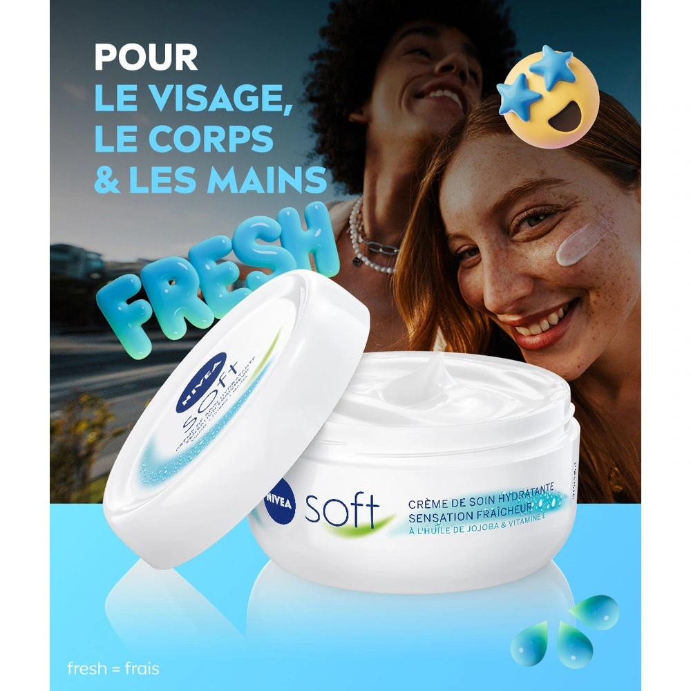 NIVEA Crème multi-usage hydratante visage corps et mains