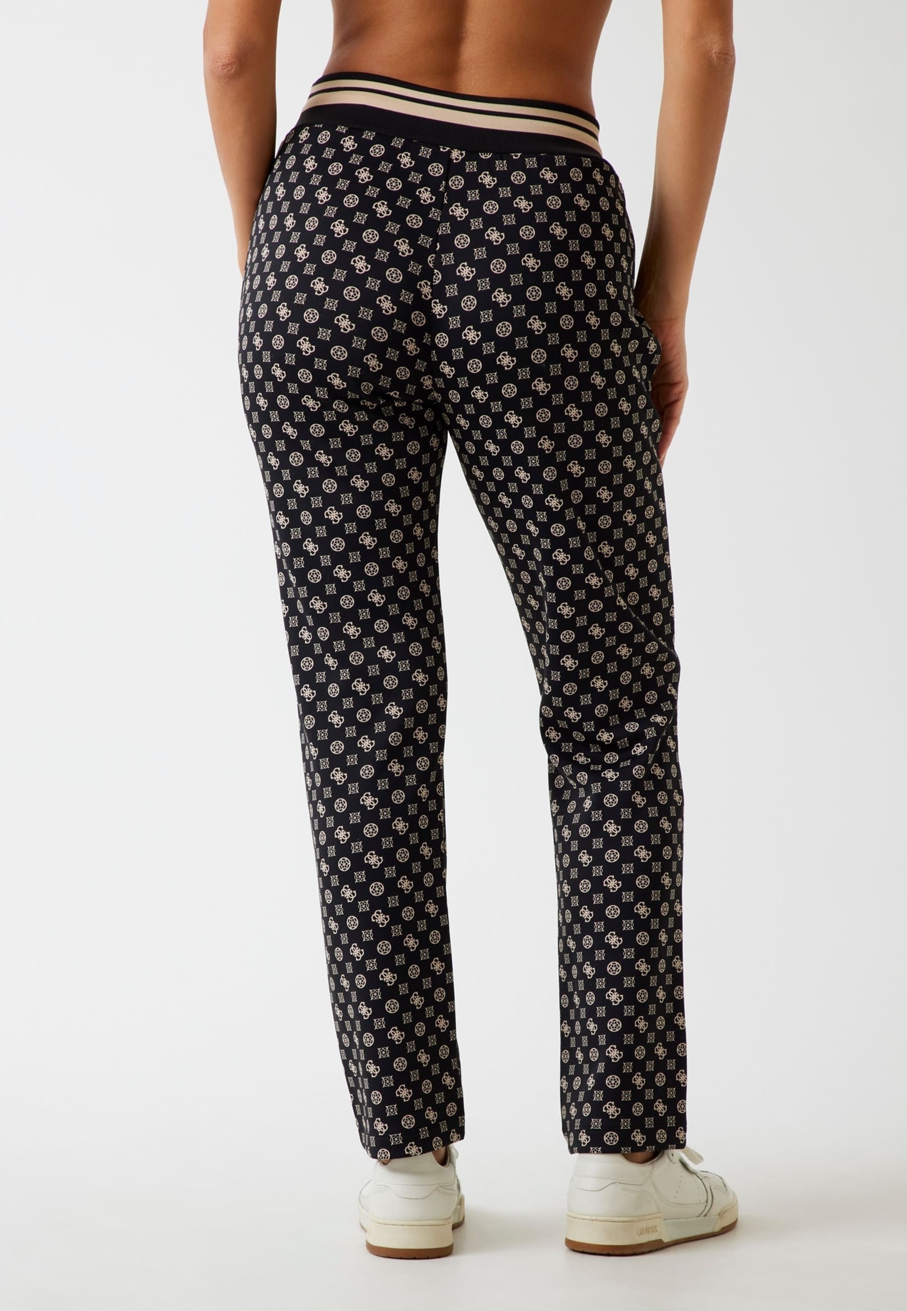 Guess LOGO - Pantalon de survêtement - mehrfarbig schwarz