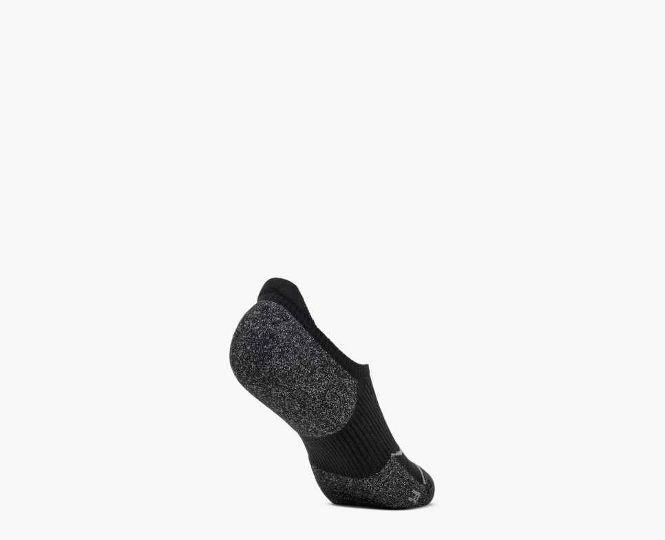 HOKA Onzichtbare sokken 3-pack wit / Stellar Grey / zwart